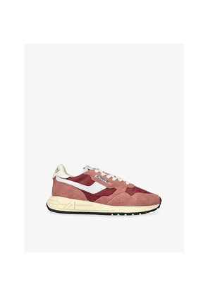 Womens Autry Reelwind Suede Trainers