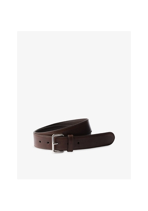 Mens Prada Antiqued Leather Belt