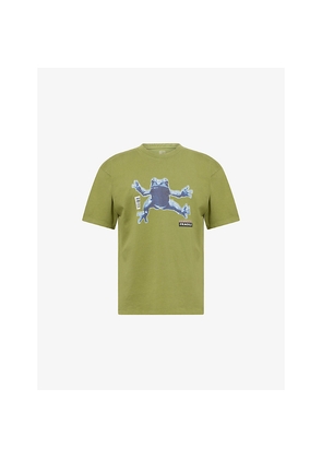 Mens Rassvet Fragile Graphic Print Cotton T-Shirt