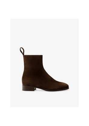 Womens Soeur West Suede Ankle Boots