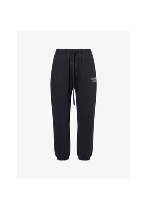Womens Fear Of God Essentials Drawstring Relaxed-Fit Cotton-Blend Jogging Bottoms