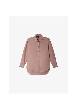 Womens Soeur Grenade Relaxed-Fit Cotton Shirt