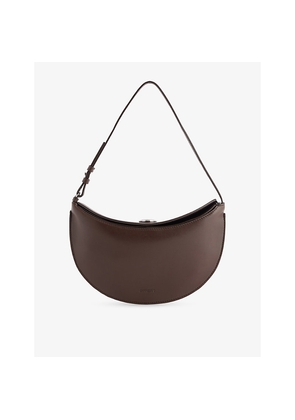 Womens Jacquemus Le Petit Ovalo Leather Shoulder Bag