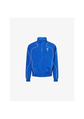 Mens Trapstar Foundation Embroidered-Logo Shell  Tracksuit Jacket