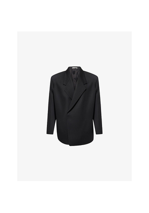Mens Fear Of God Notch-Lapel Double-Breasted Wool Blazer