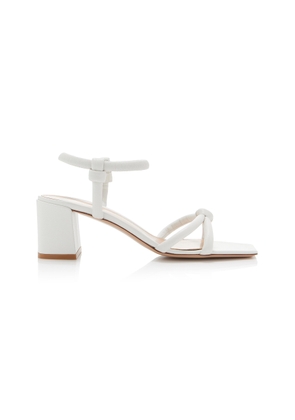 Gianvito Rossi Juno Knotted Leather Sandals - Moda Operandi