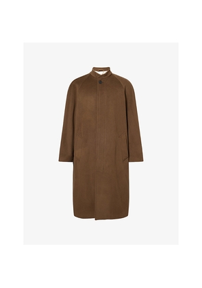 Mens Diomene Stand-Collar Relaxed-Fit Wool and Cashmere Coat