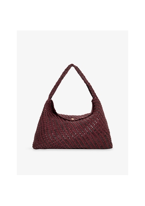 Womens Dune Deliberate XL Woven Shoulder Bag