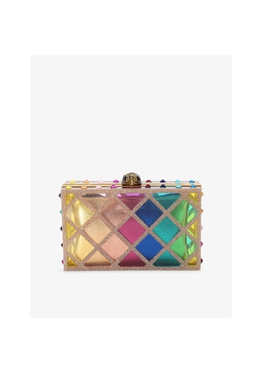 Womens Kurt Geiger London Crystal Quilt Acrylic Clutch Bag