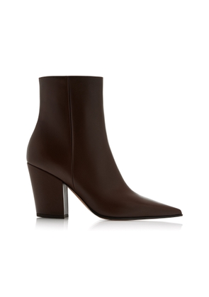 Gianvito Rossi Keinna Leather Boots - Moda Operandi