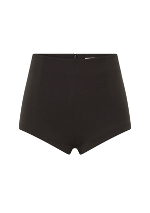St. Agni Tailored Wool-Blend Briefs - Moda Operandi