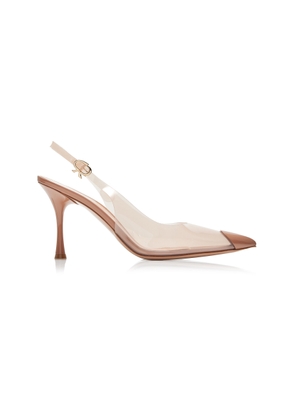 Gianvito Rossi Diana PVC Slingback Pumps - Moda Operandi