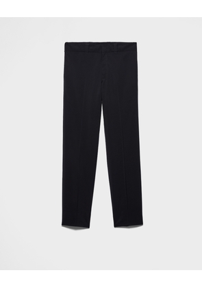 Wool blend pants