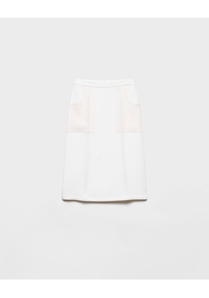 Compact sablé skirt