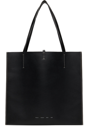 Proenza Schouler Black & Off-White Proenza Schouler White Label Twin Tote