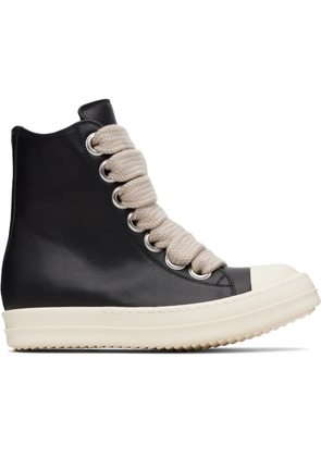 Rick Owens Black Concordians Jumbolace Sneakers