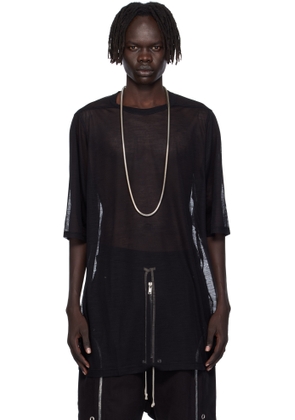 Rick Owens Black Concordians Jumbo SS T-shirt