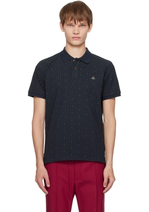 Vivienne Westwood Navy Classic Polo