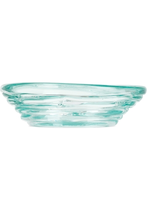 Completedworks Blue B149 Recycled Glass Medium Vase