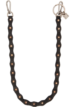 Guidi Black Horse Leather HB03 Keychain