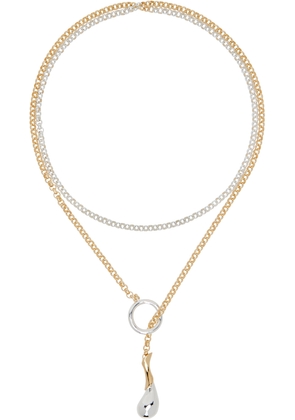 Bottega Veneta Drop Chain Necklace