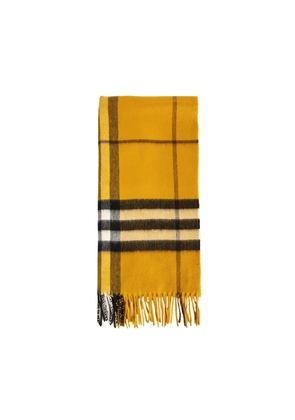 Check Cashmere Scarf