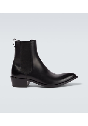 Tom Ford Leather Chelsea boots