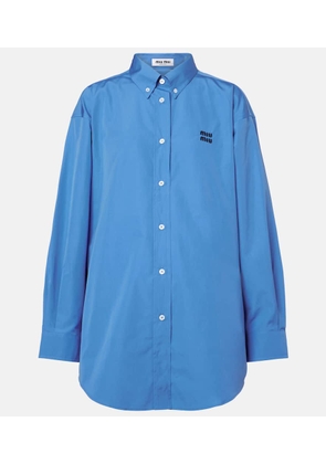 Miu Miu Cotton poplin shirt