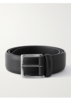 Anderson's - 3.5cm Full-Grain Leather Belt - Men - Black - EU 75