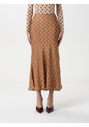 Skirt MARINE SERRE Woman color Camel