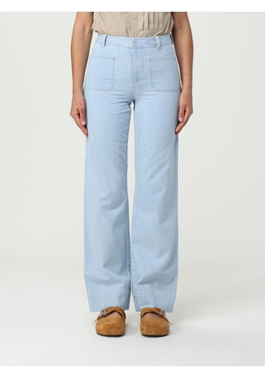 Jeans A. P.C. Woman color Denim