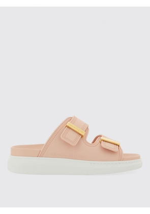 Flat Sandal MCQUEEN Woman color Pink