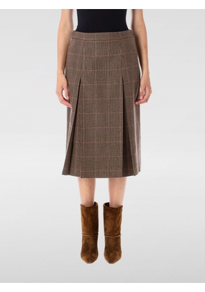 Skirt SAINT LAURENT Woman color Beige