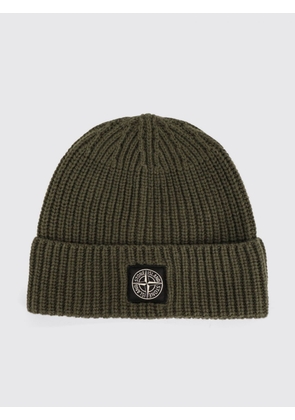 Hat STONE ISLAND Men color Green