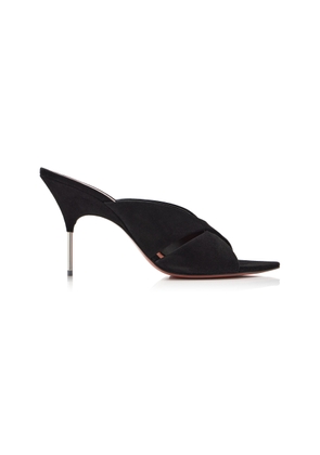 Amina Muaddi Samantha Suede Sandals - Moda Operandi