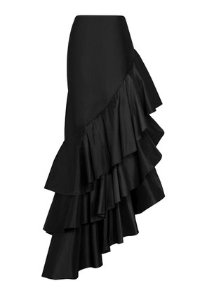 Johanna Ortiz Spirit Of Exploration Ruffled Silk Maxi Skirt - Moda Operandi