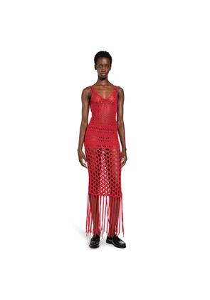 LANEUS WOMAN RED DRESSES