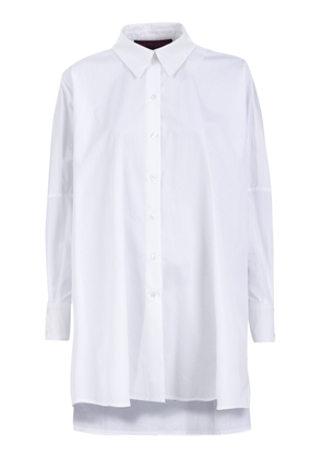 Martin Grant - Oversized Cotton Shirt - White - FR 42 - Moda Operandi