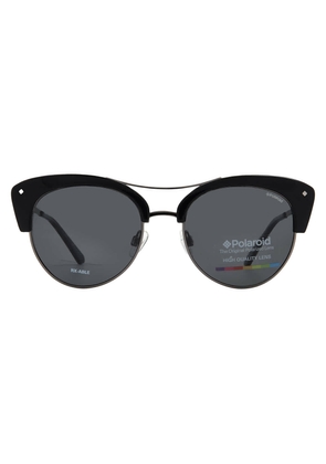 Polaroid Polarized Grey Cat Eye Ladies Sunglasses PLD 4045/S 0CVS/Y2 51