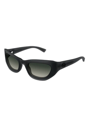Gucci Grey Cat Eye Ladies Sunglasses GG1784S 001 52