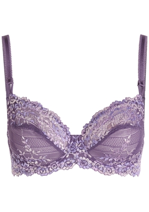 Wacoal Embrace Embroidered Lace Underwired bra - Purple - 32E