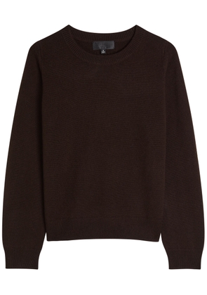 Nili Lotan Nora Cashmere Jumper - Brown Dark - S (UK8-10 / S)