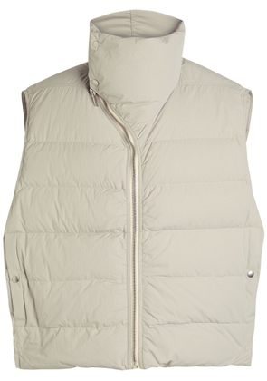 Rick Owens Flight Quilted Gilet - Light Grey - 52 (IT52 / XL)