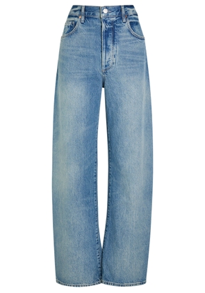 Paige Arellia Barrel-leg Jeans - Blue - 27 (W27 / UK8-10 / S)