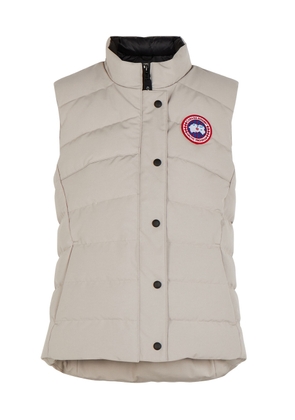Canada Goose Freestyle Quilted Arctic-tech Shell Gilet - Light Grey - XS