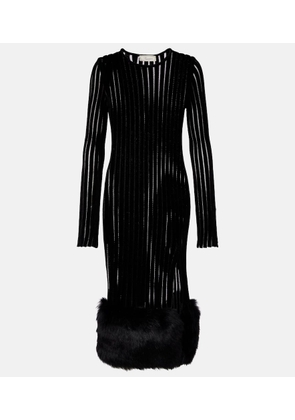 Blumarine Knit midi dress