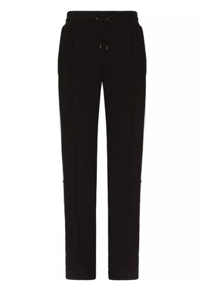 Dolce & Gabbana embroidered track pants - Black