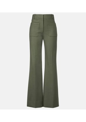 Victoria Beckham Alina high-rise flared pants