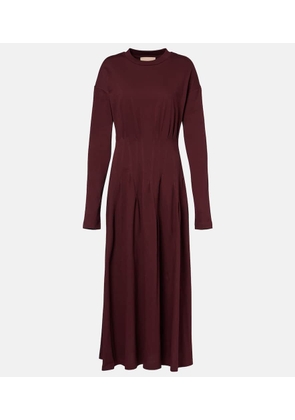 Plan C Cotton midi dress