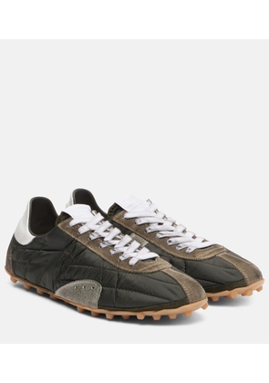 Maison Margiela Sprinters suede-trimmed sneakers